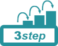 3 STEP印刷イメージ